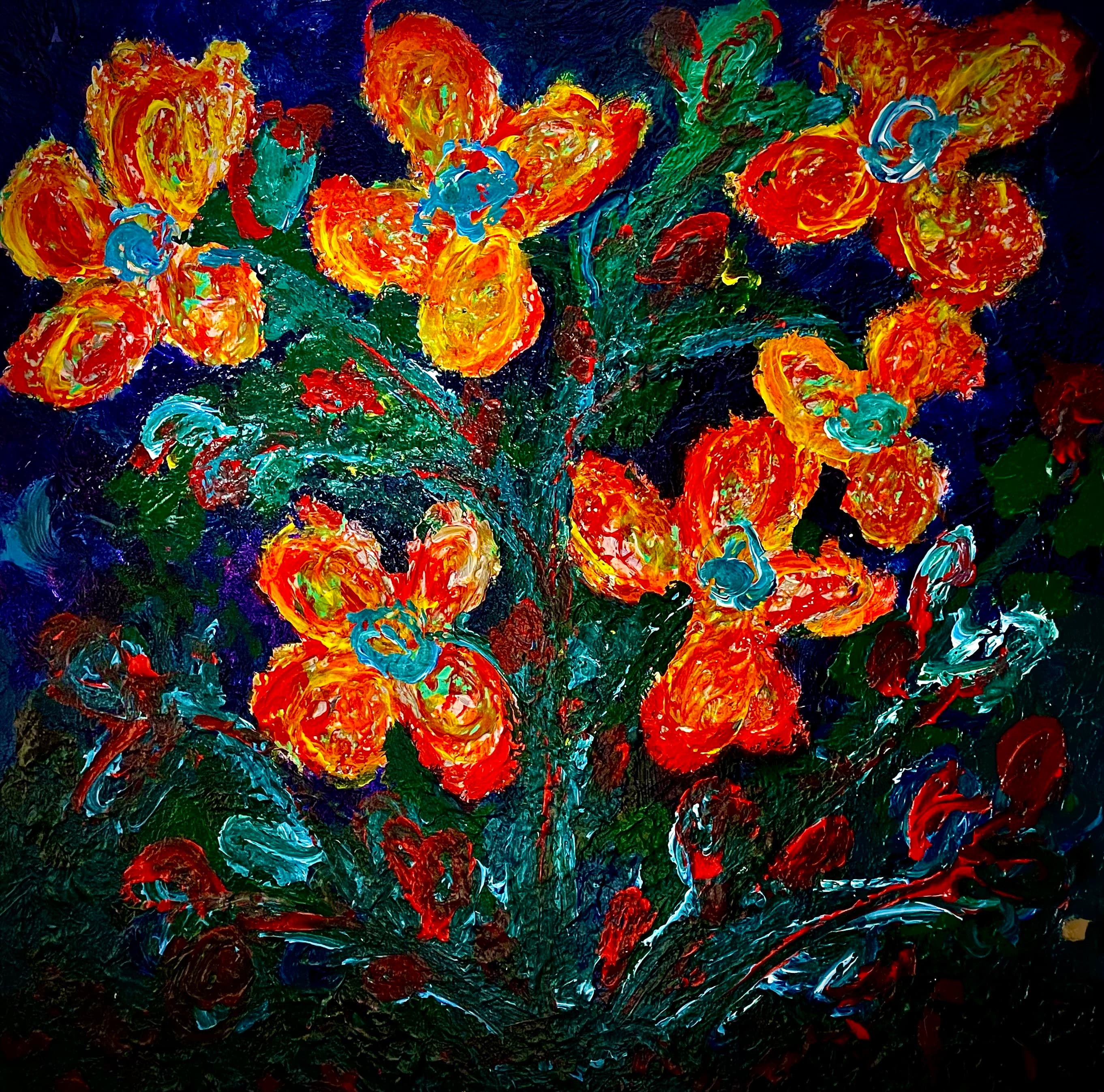 Les Fleurs Oubliées IV — Værk af Klaus Viste (Les Fleurs Oubliées)