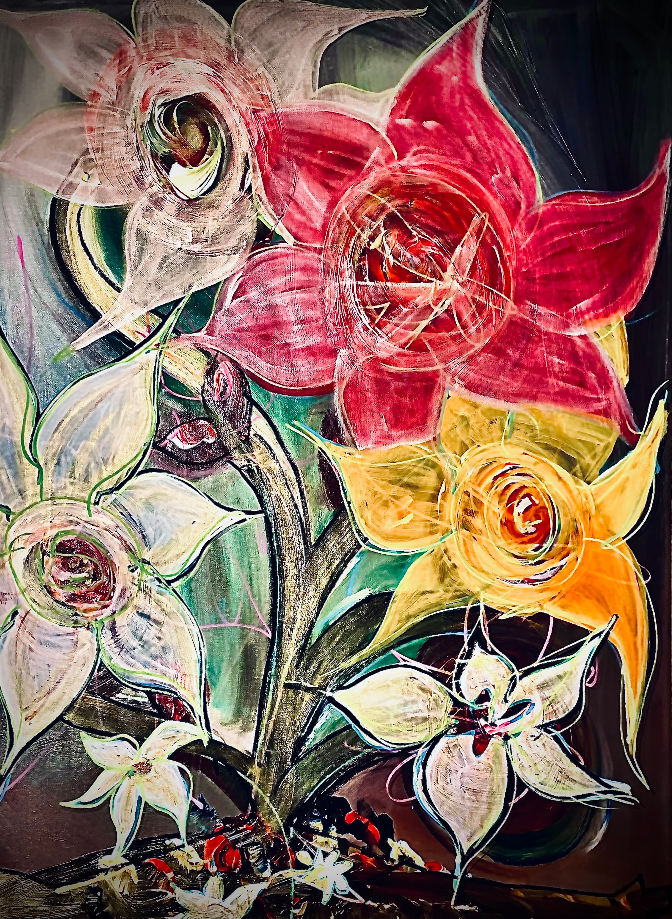 Les Fleurs Oubliées III — Værk af Klaus Viste (Les Fleurs Oubliées)